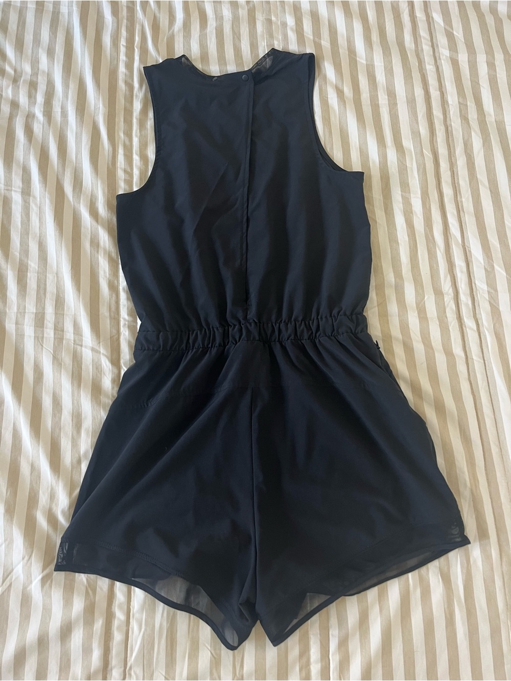 🖤 Zella Black Athletic Romper | XS | Athleisure Activewear Quick-drying - Picture 12 of 16